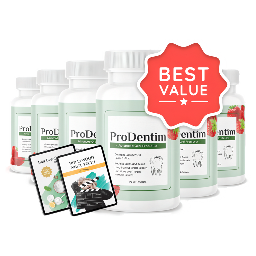 ProDentim - 6 Bottles + 2  Ebooks